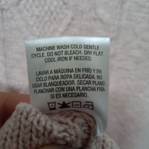 Metaphor Pale Pink Crew neck  Sweater Medium Size - Picture 10 of 13